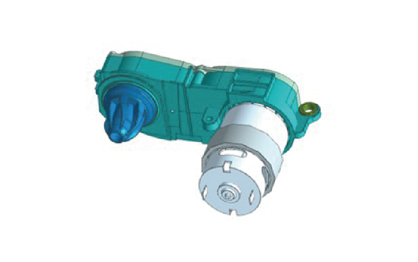 Full-gear Single Roller Brush Gearbox