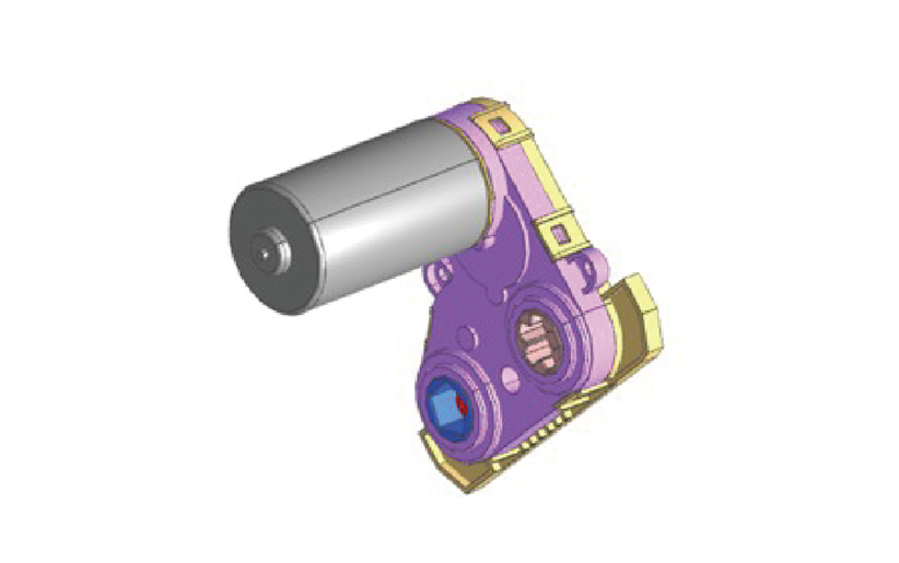 Full-gear Double Roller Brush Gearbox